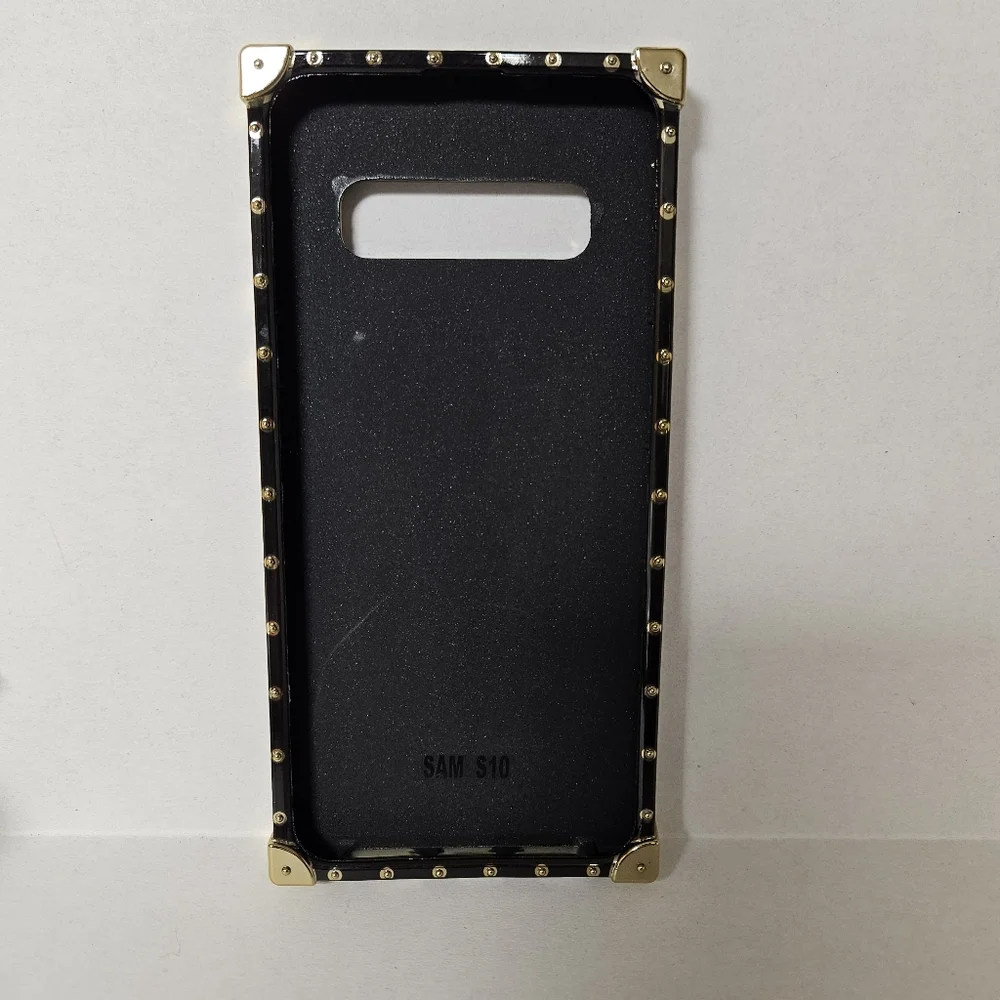 Samsung S10 Skull Design Phone Case - Black‎